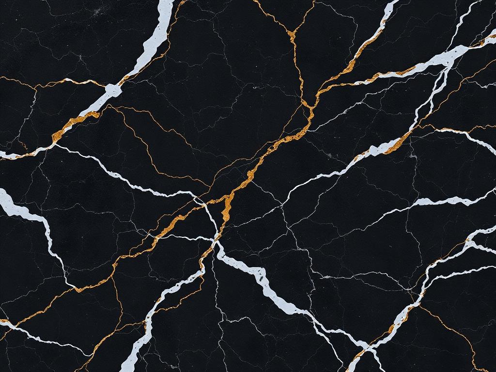 صفحه کابینت ۴ سانتی مغزی تایلند (طرح ماربل مشکی)
